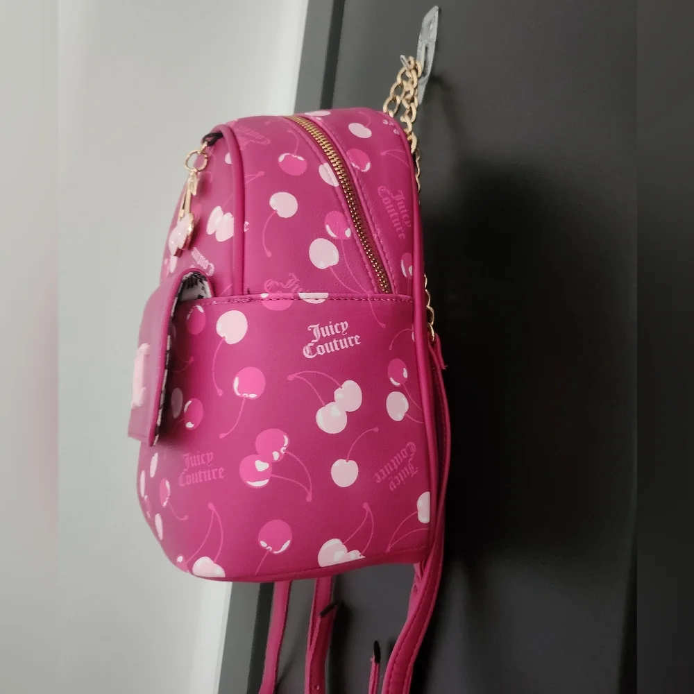Juicy Couture Pink Cherry Mini Backpack